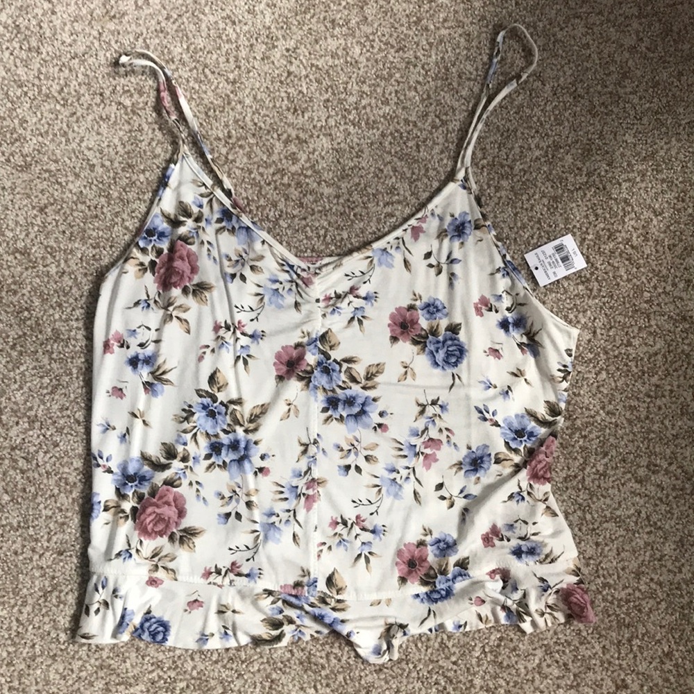 AE Soft & Sexy floral tank top